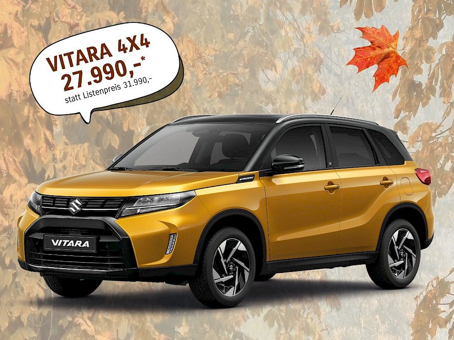 Herbstzeit ist Suzuki Zeit